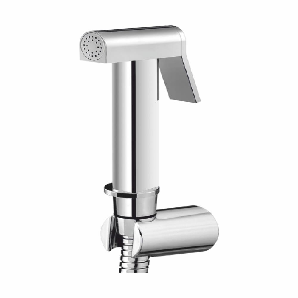 Health Faucet with 1 mtr. CP Flexible Hose (SS 304) & ABS Holder